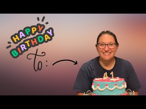 Happy Birthday Bernadette!!! #dont_forget_to_like_and_subscribe