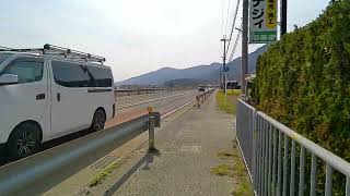 高島市から琵琶湖の周りを歩きながら白髭神社まで歩く。パート8