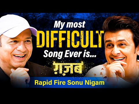 Main Hoon Na or Abhi Mujh Mein Kahin? AMAZING Rapid Fire with Sonu Nigam | Faridoon Shahryar