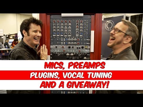 Mics, Preamps, Plugins, Vocal Tuning, and a Giveaway! NAMM Day 4 - Warren Huart: Produce Like A Pro