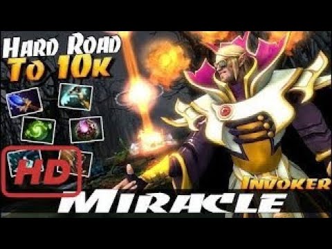 DOTA 2 PRO 2017 | Miracle- [Invoker] Hard Road To 10k - Dota 2