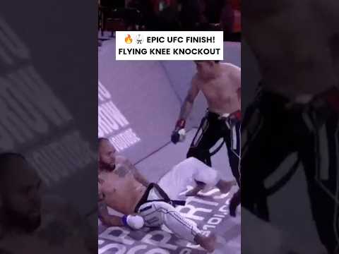 EPIC UFC FINISH ALERT! 🔥#shorts