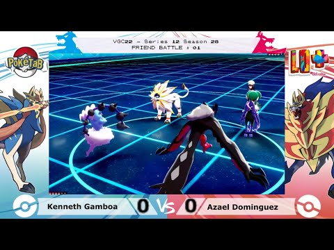 Kenneth Gamboa VS Azael Dominguez - FRIEND BATTLE  VGC22  Series 12 Season 28
