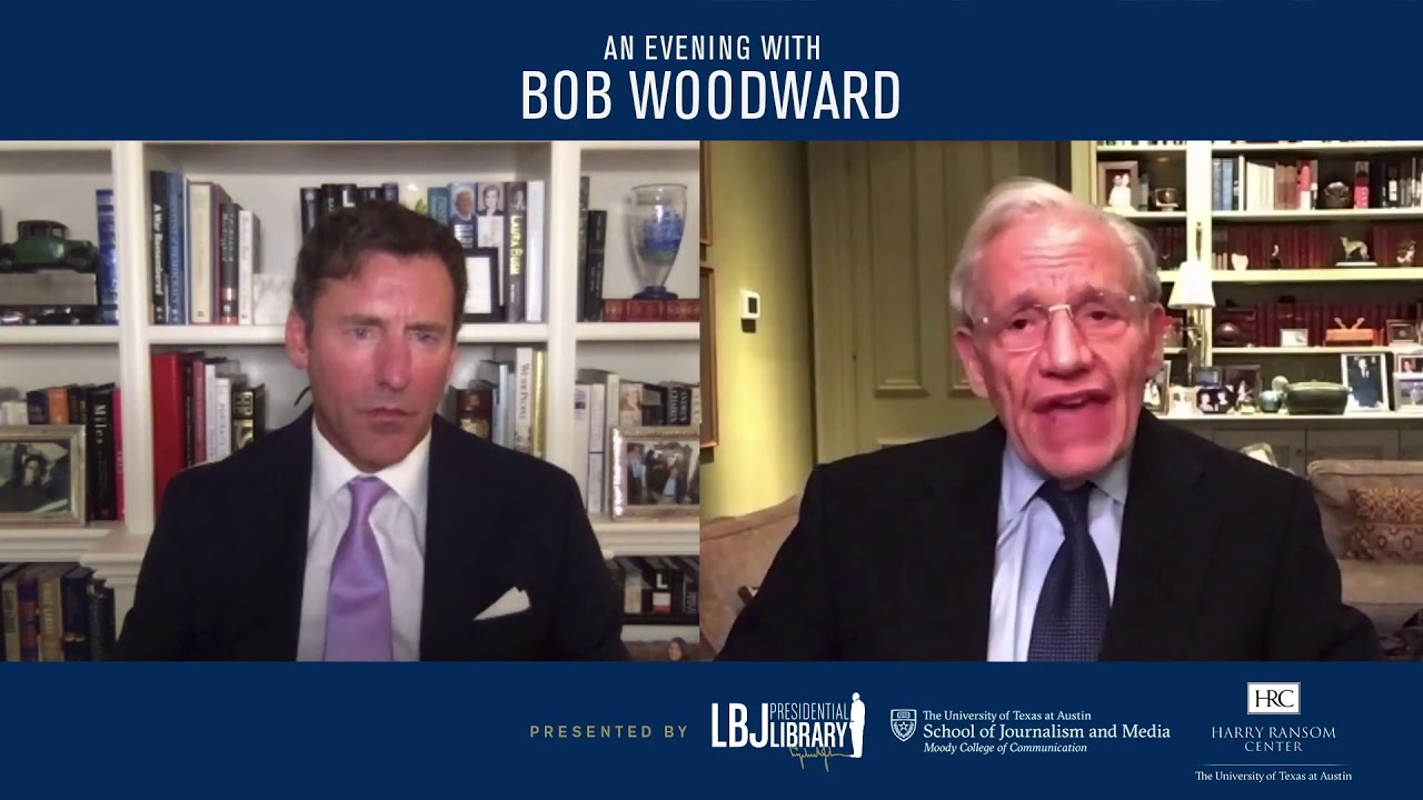 Video BOB WOODWARD Stories Don't Unfold in Chronological Order LAI