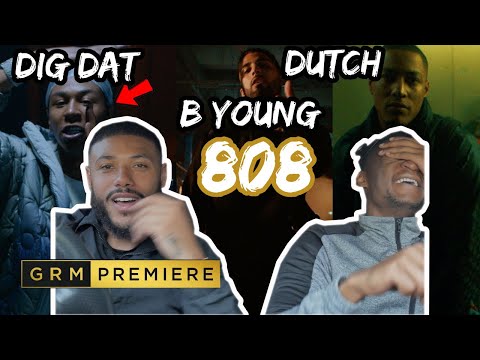 Da Beatfreakz x DigDat x Dutchavelli x B Young - 808 [Music Video] | GRM Daily Reaction Video