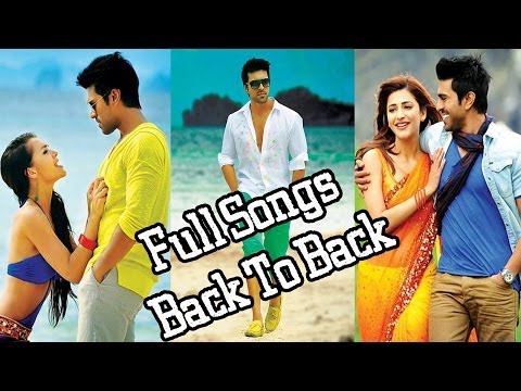 Yevadu - Back to Back Video Songs - Ram Charan,Shruti Hassan, Allu Arjun,Kajal