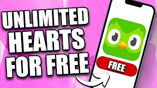 How to Get Unlimited Hearts in Duolingo App FOR FREE (2024)