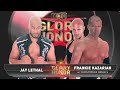 Jay Lethal Vs Frankie Kazarian ROH GLORY BY HONOR XV 2016 FULL MATCH