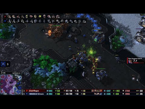 Starcraft 2 - Dream vs Rogue - TvZ - Afreeca World #65
