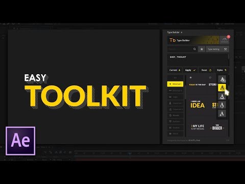 Build Kinetic Titles FAST! After Effects TypeBuilder Review