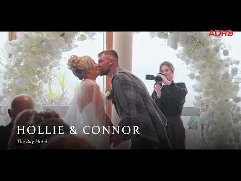 Hollie & Connor wedding film, The Bay Hotel