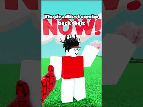 The Deadliest Combo Back Then (Slap Battles) #roblox #slapbattles #shorts #robloxanimation