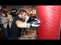 VASYL LOMACHENKO SHOWS YOU HOW A MASTER THROWS COMBINATIONS ON THE HEAVY BAG