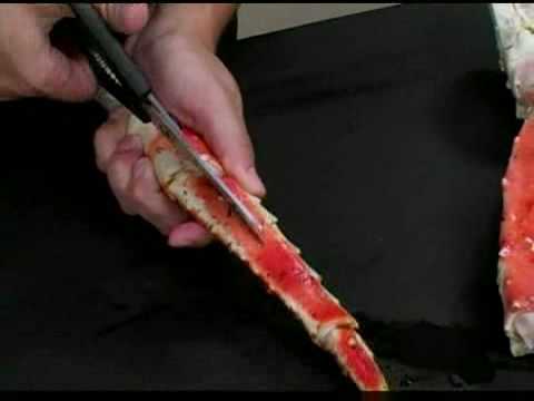 Cooking Tips : How to Remove Meat from Crab Legs