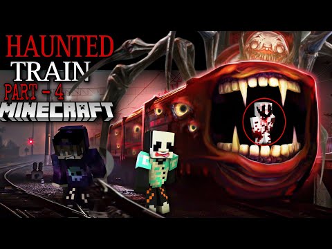 👻 DEMON ATTACK! Ghost Train Part-4 | Scary Minecraft Story