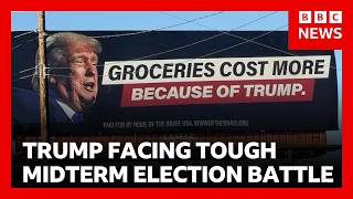 Voters turn on Trump over rising prices ahead of midterm elections | BBC News