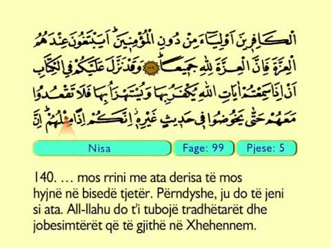 Kur'ani me perkthim Shqip Fatih çollak---Kur'an Juzi 4-5-6.avi