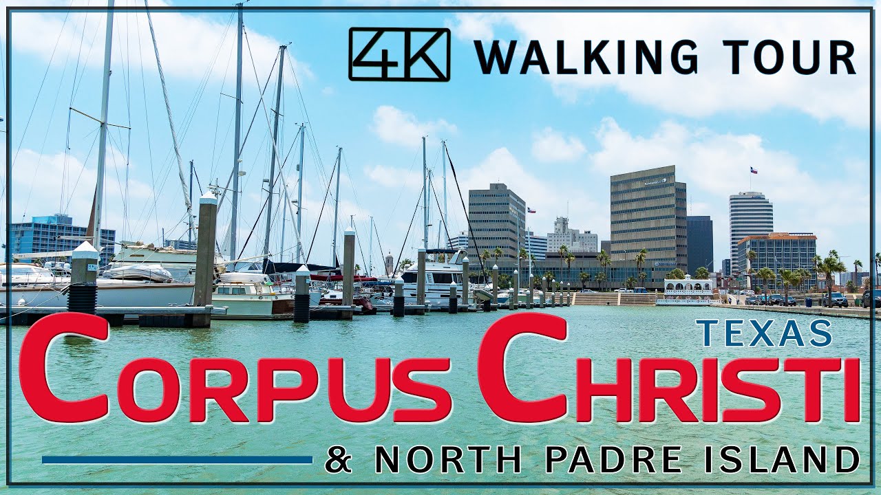 Immersive street-level walking tour through Corpus Christi, TX, United States, showcasing authentic urban landscapes, local architecture, and the vibrant atmosphere of the city's neighborhoods