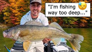 5 FALL Walleye MISTAKES (99% of anglers are missing fish)