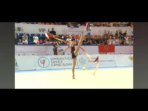 Nina DRAGOVIC MONTENEGRO - Ribbon AA - FIG Balkan Cup 2024