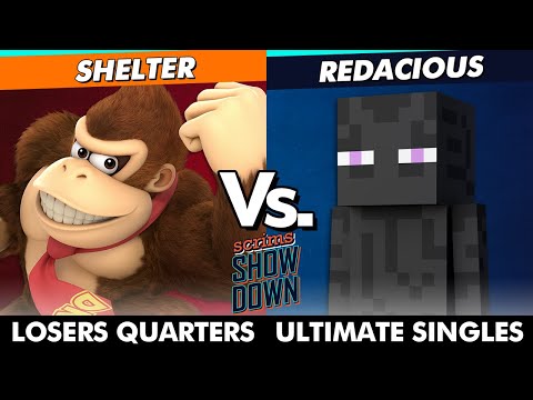 Scrims Showdown 85 Losers Quarters - Shelter (Donkey Kong) Vs. Redacious (Steve) SSBU Ultimate