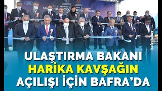 Tofaş Kavşağı Ulaştırma Bakanının katılımı ile açıldı