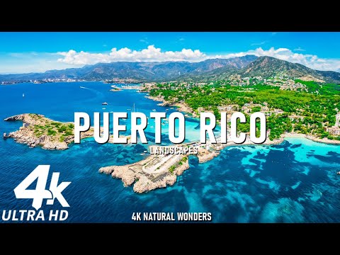 4K Puerto Rico - Exploring the Vibrant Culture, Historic Streets, and Pristine Caribbean Beaches