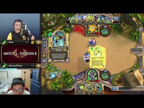 Staz vs SamuelTsao - Division B - Hearthstone Grandmasters Asia-Pacific 2020 Season 1 - Week 7
