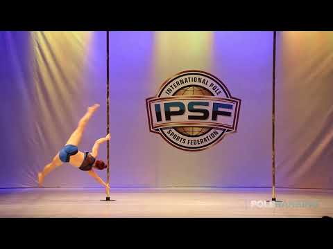 Masters 40+ Women Ila Reed of USA - IPSF World Pole Sports Championships 2018
