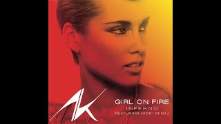 Alicia Keys   Girl On Fire Inferno Version ft  Nicki Minaj Audio