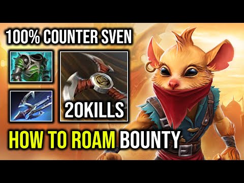 How to Global Roaming Bounty 100% Nowhere is Safe EZ Counter Pro Sven Dota 2