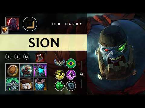 Sion Carry vs Lucian - BR Challenger Patch 26.03
