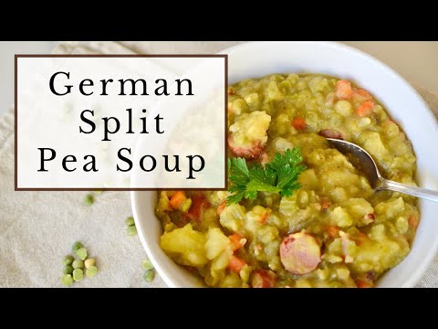 Authentic German Split Pea Soup Recipe - Hearty and Delicious!