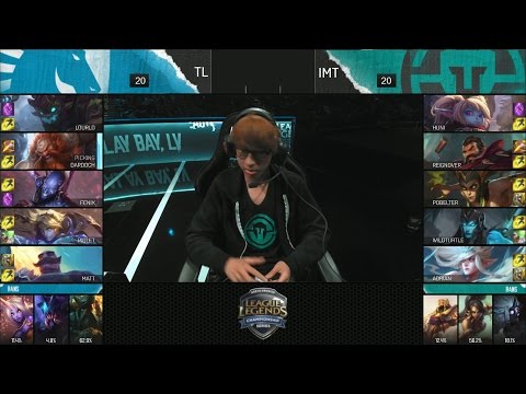 IMT vs TL Highlights - IMMORTALS vs TEAM LIQUID Game 2 NA LCS Playoffs - SPRING 2016 3rd Place Match