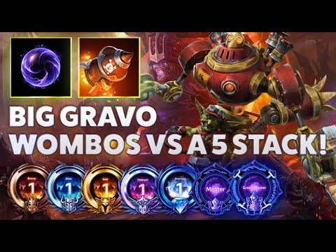Gazlowe Gravobomb - BIG GRAVO WOMBOS VS A 5 STACK! - Bronze 2 Grandmaster S1 2023