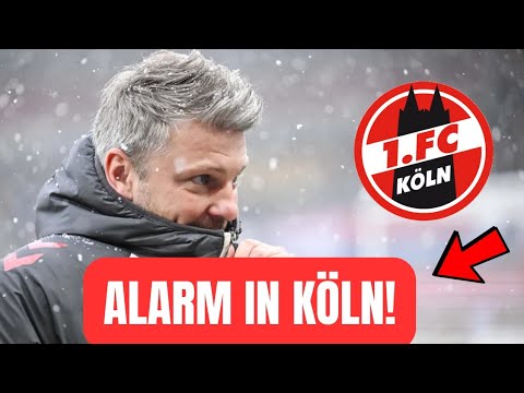 Kwasniok's risky tactics are pushing 1. FC Köln to the limit #fcköln