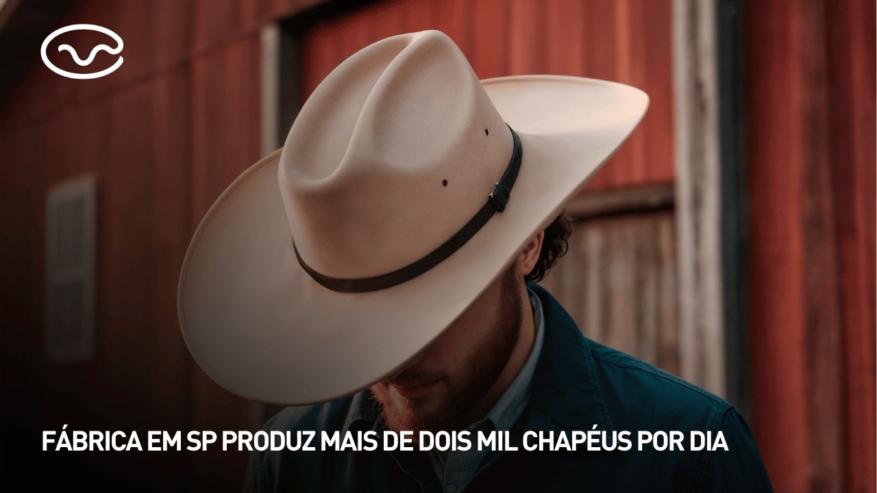 Fábrica em SP produz mais de dois mil chapéus por dia
