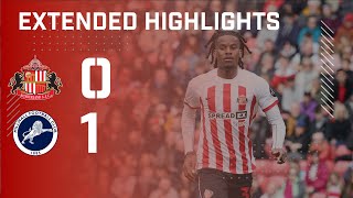 Extended Highlights | Sunderland AFC 0 - 1 Millwall