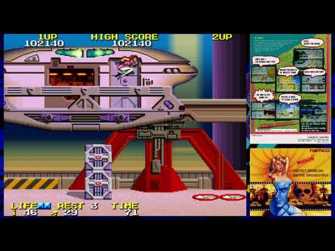 Rolling Thunder 2 (ローリングサンダー2) 1CC 806520 Pts