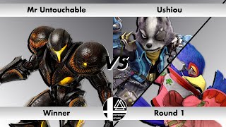 Movement Smash #61: Mr. Untouchable (Dark) vs Ushiou (Wolf, Falco)