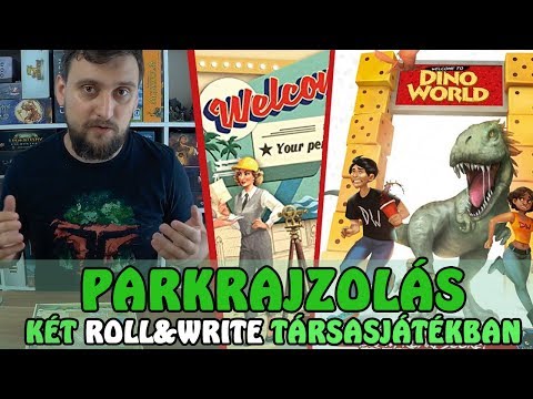 Welcome To... | Város- és dínóparképítés ceruzával - Game-Obscura