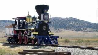 preview picture of video 'Jupiter Locomotive Promontory Utah 5556.MOV'