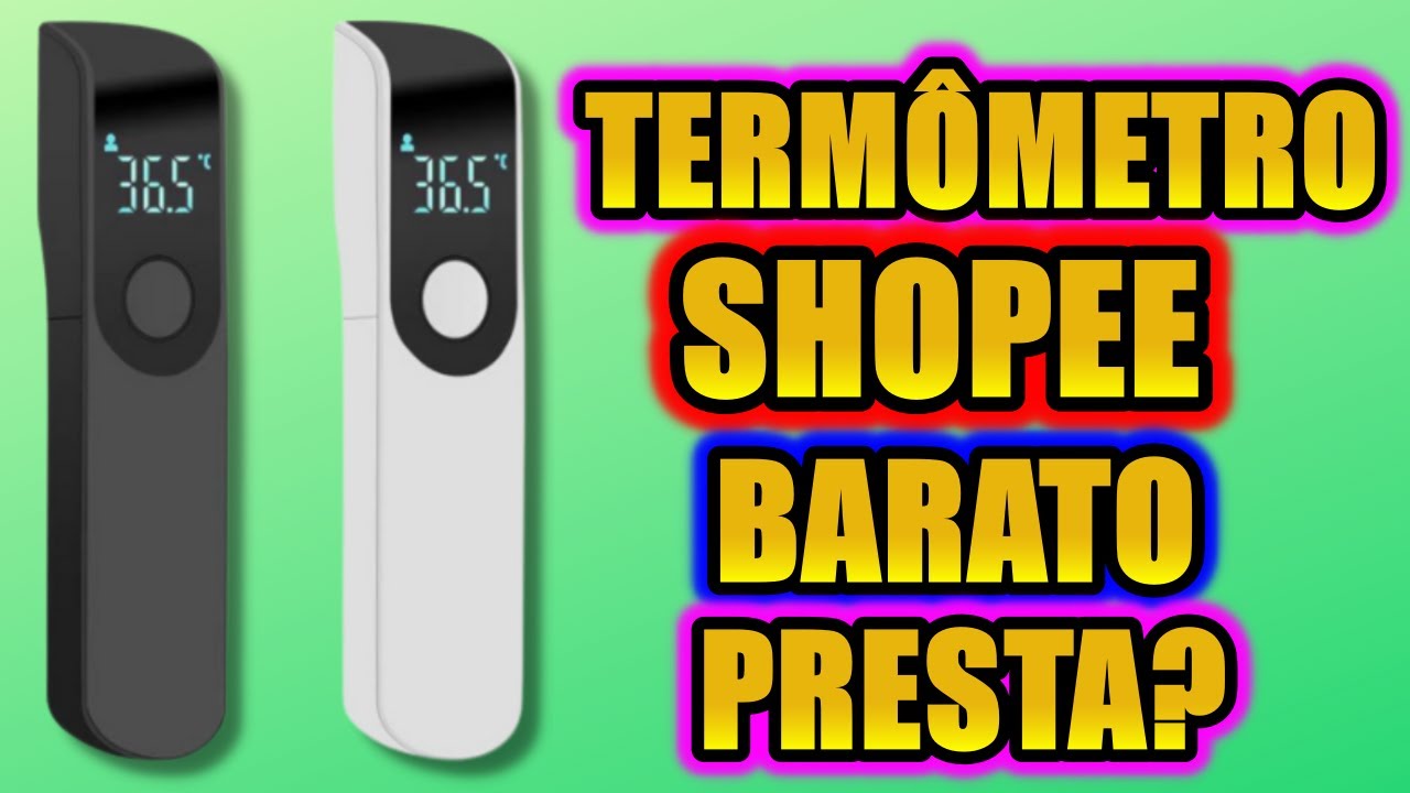 O QUE NÃO TE CONTARAM sobre Termômetro Infravermelho de Testa Sem Contato da Shopee! [TESTADO!]