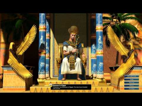 Civilization V OST | Ramesses II Peace Theme | Ancient Egyptian Melody Fragments