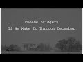 Phoebe Bridgers If We Make It Through December Lyric Video