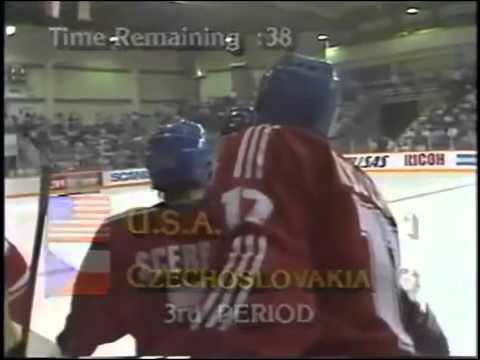 Czechoslovakia-USA, Canada Cup 1987, 6-September 1987, Sydney
