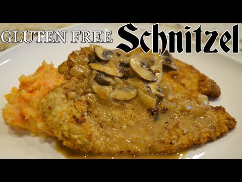 Authentic Schnitzel & Mushroom Gravy Recipe (Gluten Free!)