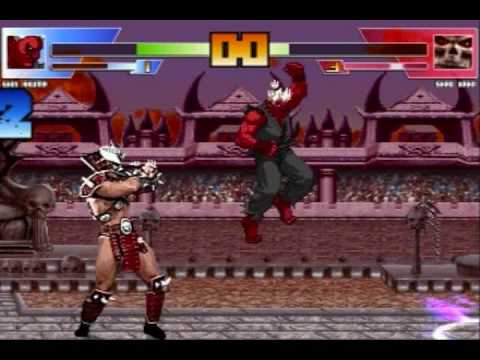 (Me) Shin Akuma/Gouki vs Shao Kahn