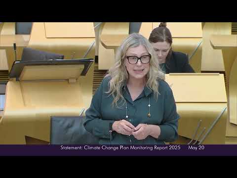 Ministerial Statement: Climate Change Plan Monitoring Report 2025 - 20 May 2025