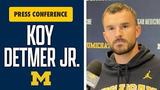 Koy Detmer Jr. On Bryce Underwood Improvement, Jump In Development | Michigan Football